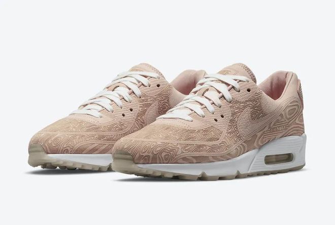 Light Pink With Exquisite Texture Details, Nike Air Max 90 Laser New Color Will Be Sold