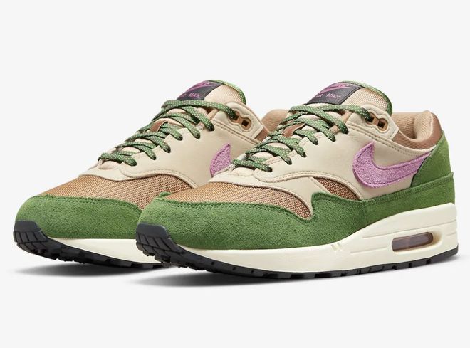 Official Pictures Of The New Nike Air Max 1 Treeline Are Exposed!