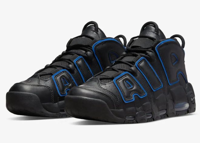 Official Pictures Of The New Nike Air More Uptempo Black Royal Are Exposed!