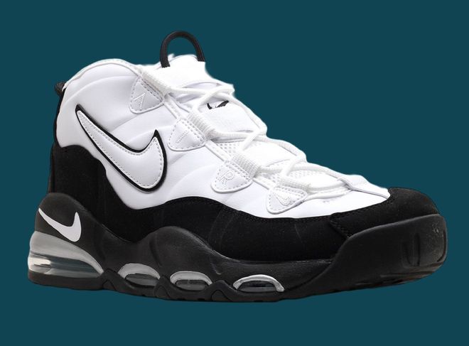 Nike Air Max Uptempo White Black Teal Official Release