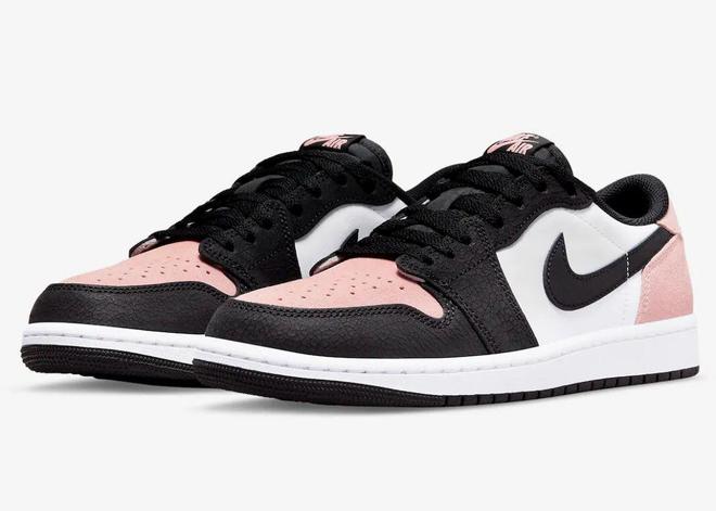 Official Pictures Of The New Nike Air Jordan 1 Low OG Bleached Coral Are Exposed!