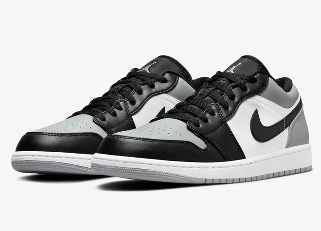 Official Pictures Of The New Nike Air Jordan 1 Low Shadow Toe Are Exposed!